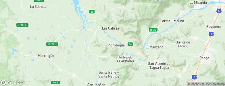Pichidegua, Chile Map