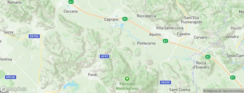 Pico, Italy Map