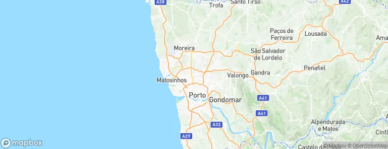 Picotos, Portugal Map