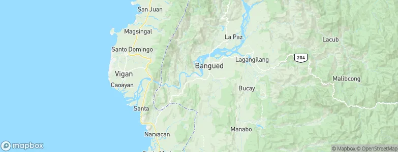 Pidigan, Philippines Map