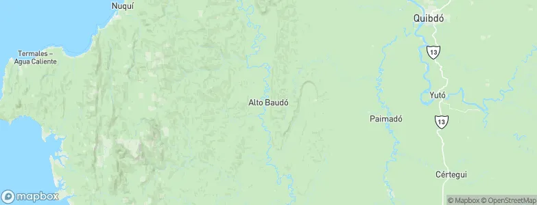 Pie de Pató, Colombia Map