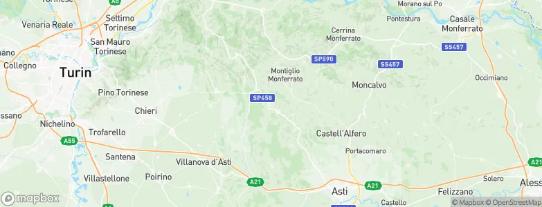 Piea, Italy Map
