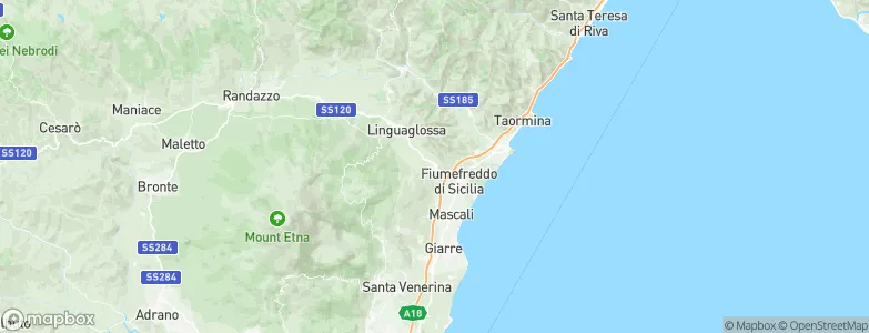 Piedimonte Etneo, Italy Map