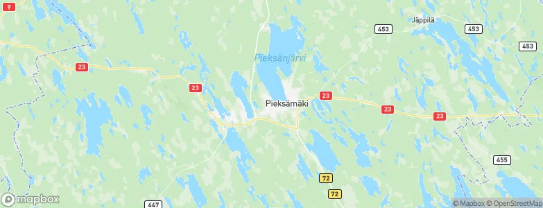 Pieksämäki, Finland Map