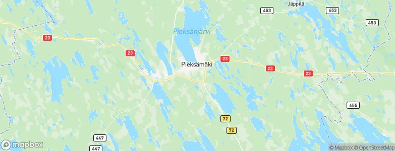 Pieksämäki, Finland Map