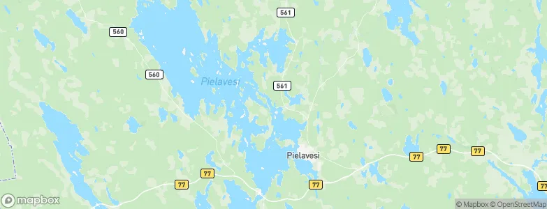Pielavesi, Finland Map