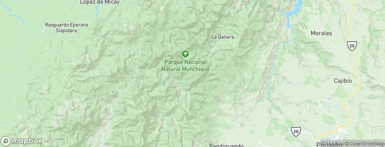 Piendamó, Colombia Map