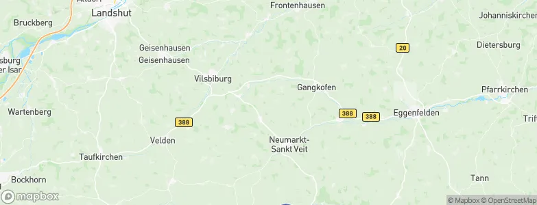 Piesenkofen, Germany Map