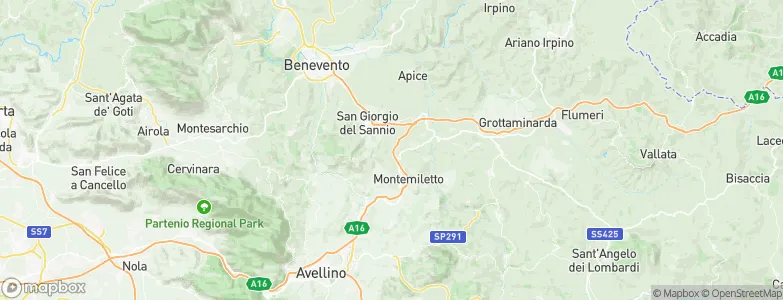 Pietradefusi, Italy Map
