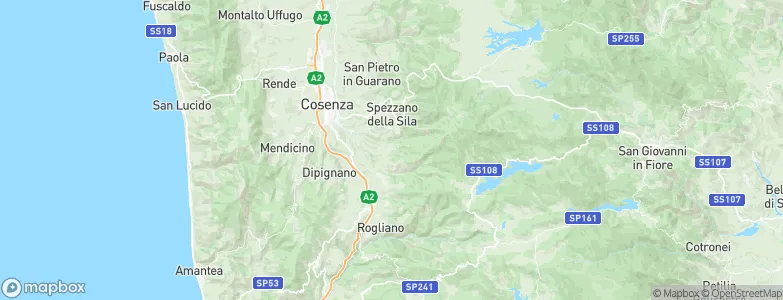 Pietrafitta, Italy Map