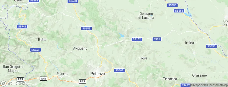 Pietragalla, Italy Map