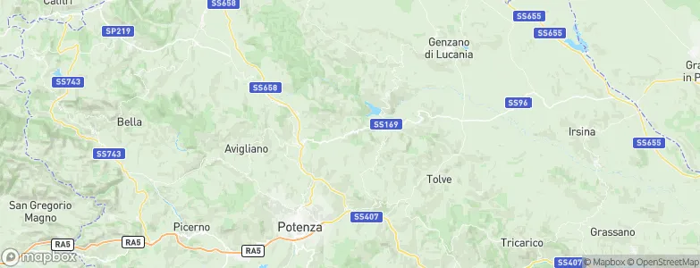 Pietragalla, Italy Map