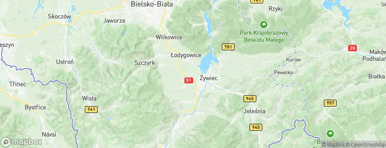 Pietrzykowice, Poland Map
