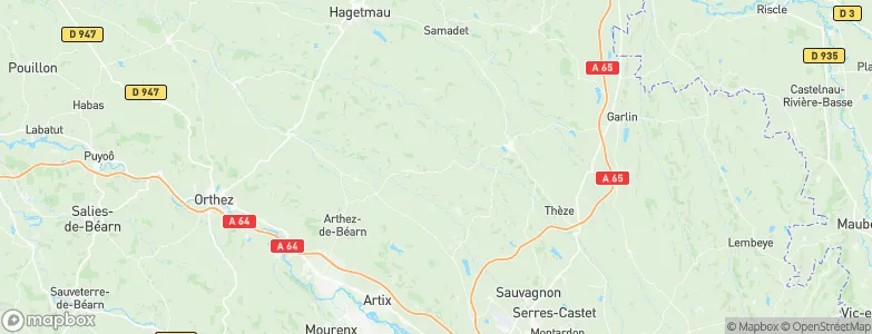 Piets-Plasence-Moustrou, France Map
