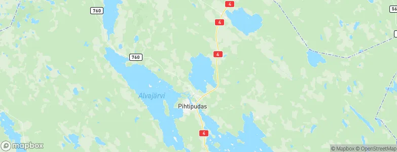 Pihtipudas, Finland Map