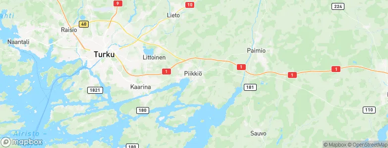 Piikkiö, Finland Map