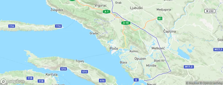 Pijavice, Croatia Map