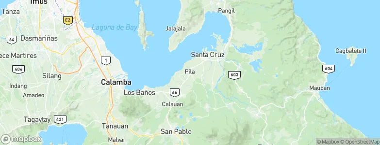 Pila, Philippines Map