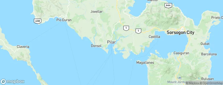 Pilar, Philippines Map