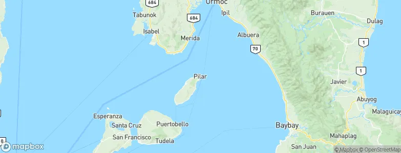 Pilar, Philippines Map