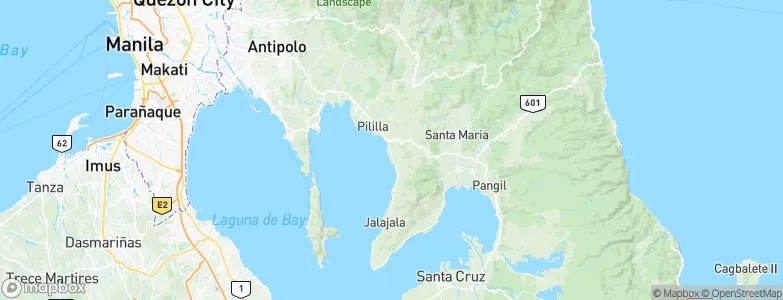 Pililla, Philippines Map