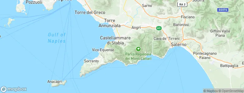 Pimonte, Italy Map