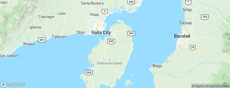 Piña, Philippines Map