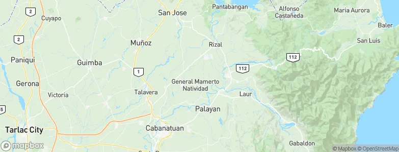 Piñahan, Philippines Map