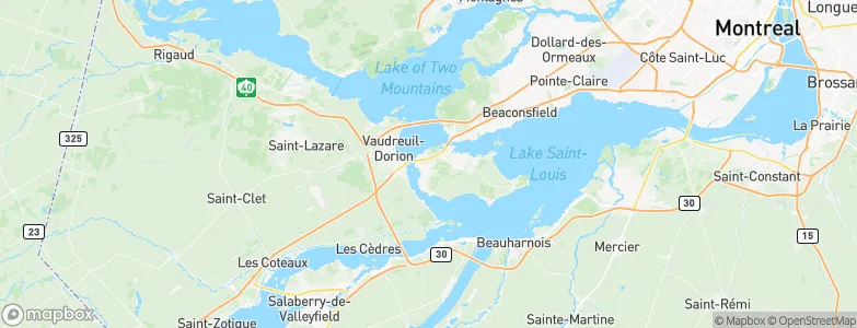 Pincourt, Canada Map