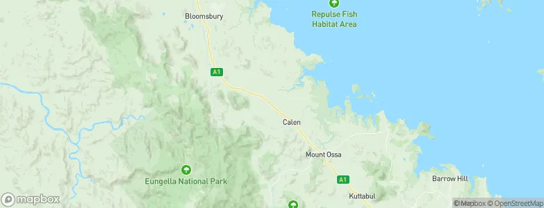 Pindi Pindi, Australia Map