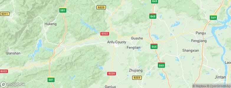 Pingdu, China Map