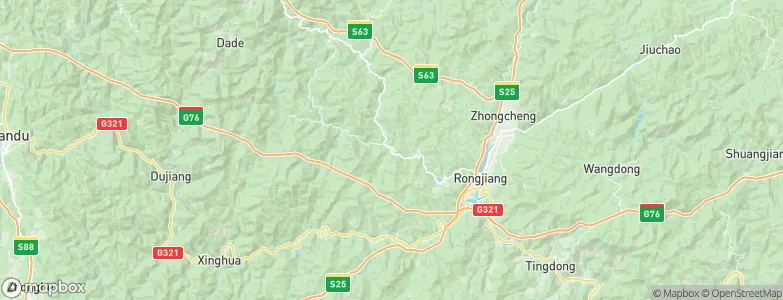 Pingjiang, China Map