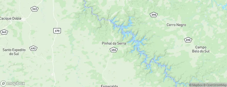 Pinhal da Serra, Brazil Map
