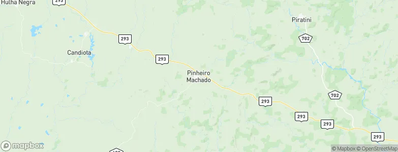 Pinheiro Machado, Brazil Map