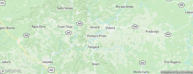 Pinheiro Preto, Brazil Map