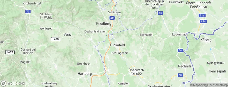 Pinkafeld, Austria Map