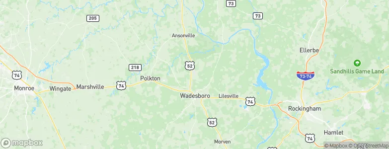 Pinkston, United States Map