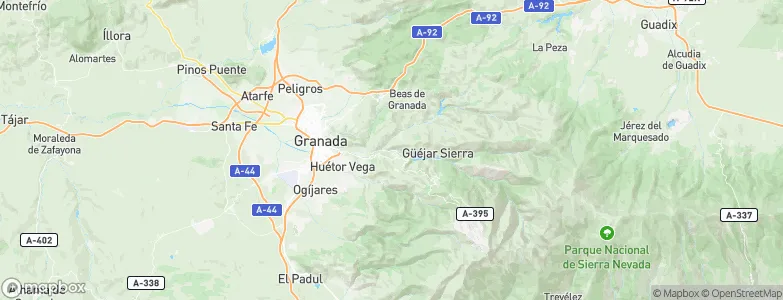 Pinos Genil, Spain Map