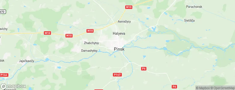 Pinsk, Belarus Map