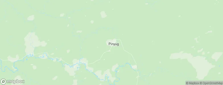 Pinyug, Russia Map