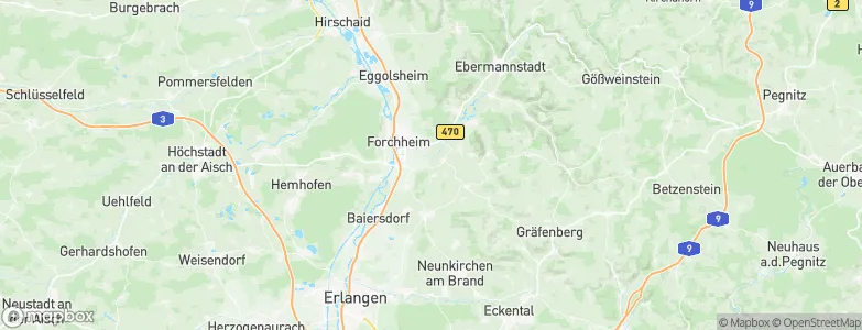 Pinzberg, Germany Map