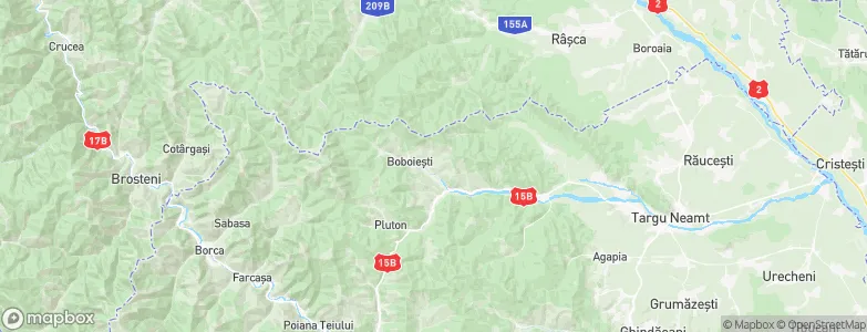 Pipirig, Romania Map