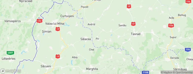 Pir, Romania Map