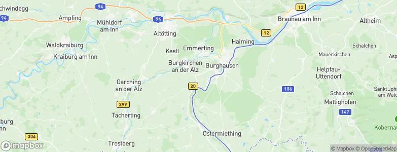 Pirach, Germany Map