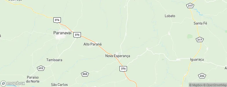 Pirapitinga, Brazil Map