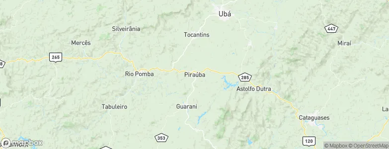 Piraúba, Brazil Map