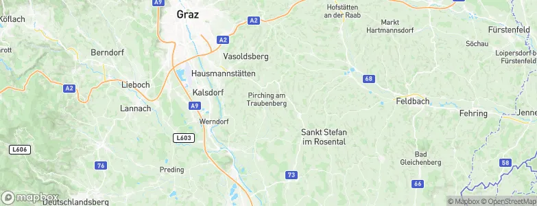 Pirching am Traubenberg, Austria Map