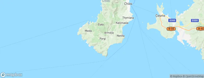 Piryi, Greece Map