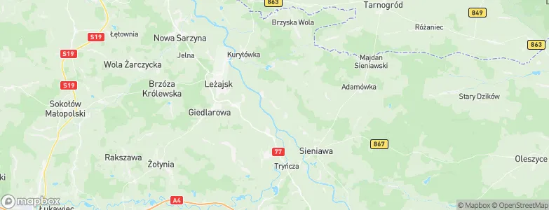 Piskorowice, Poland Map