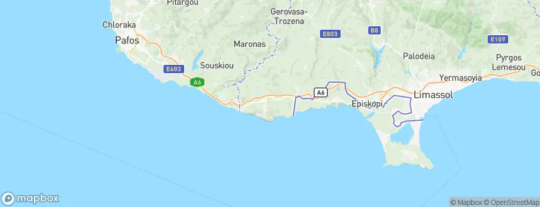 Pissoúri, Cyprus Map